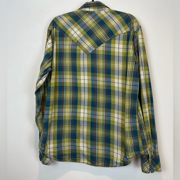 Tin Haul Snap Button Down Long sleeve LG - Picture 6 of 8